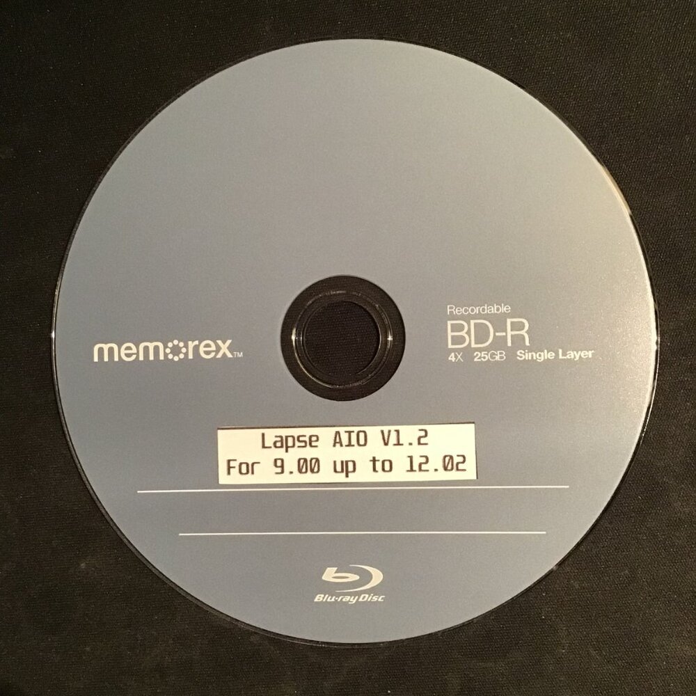PS4 Blu-ray GoldHEN AIO Jailbreak (BD-JB) Disc for Firmware 9.00 up to 12.02